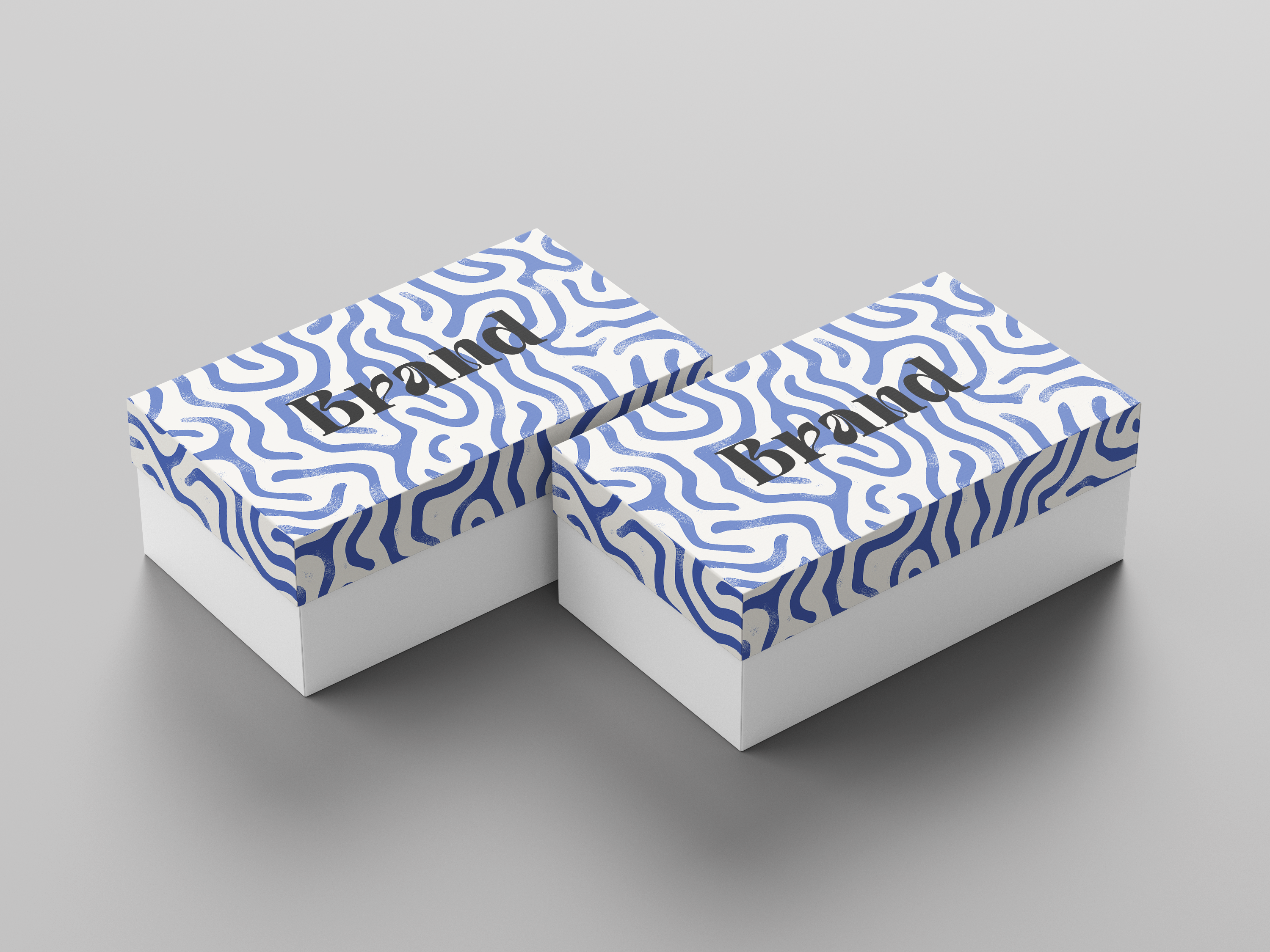 Free Shoe Box Mockup 4