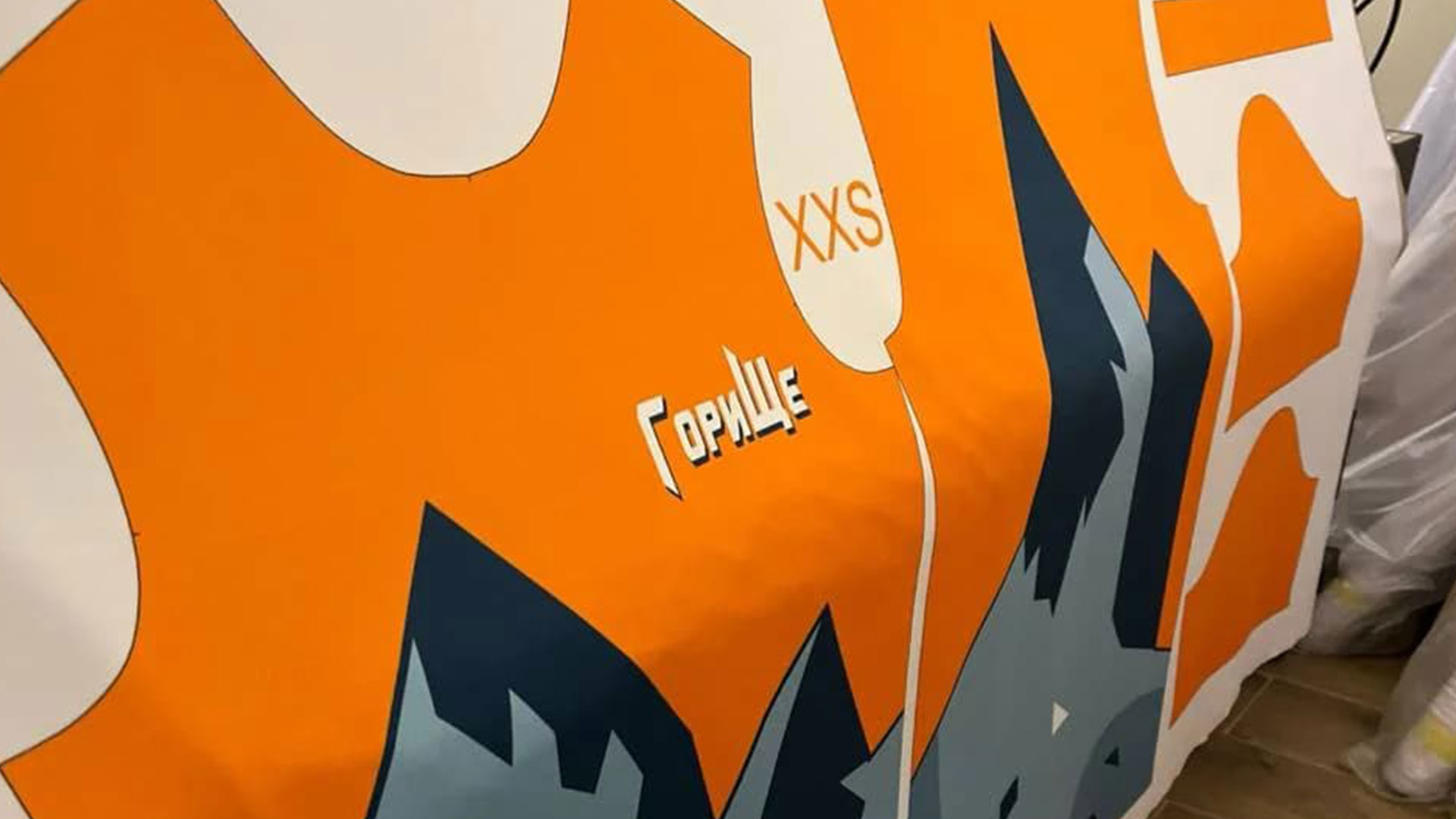 макет принта футболки